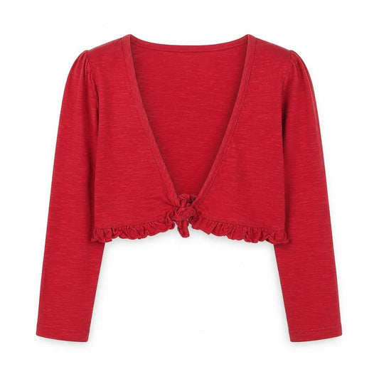 Autograph Girls Pink V-Neck Cotton Cardigan Jumper Size 5-6 Years Button