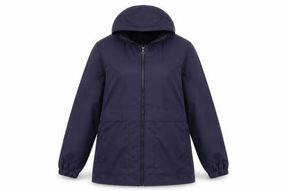 Boohoo Womens Blue Jacket Size 8 Zip