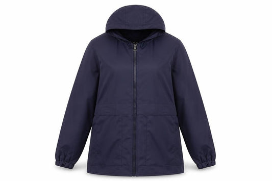 Boohoo Womens Blue Jacket Size 8 Zip