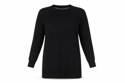 & Other Stories Womens Black Polyamide A-Line Size S Crew Neck Pullover