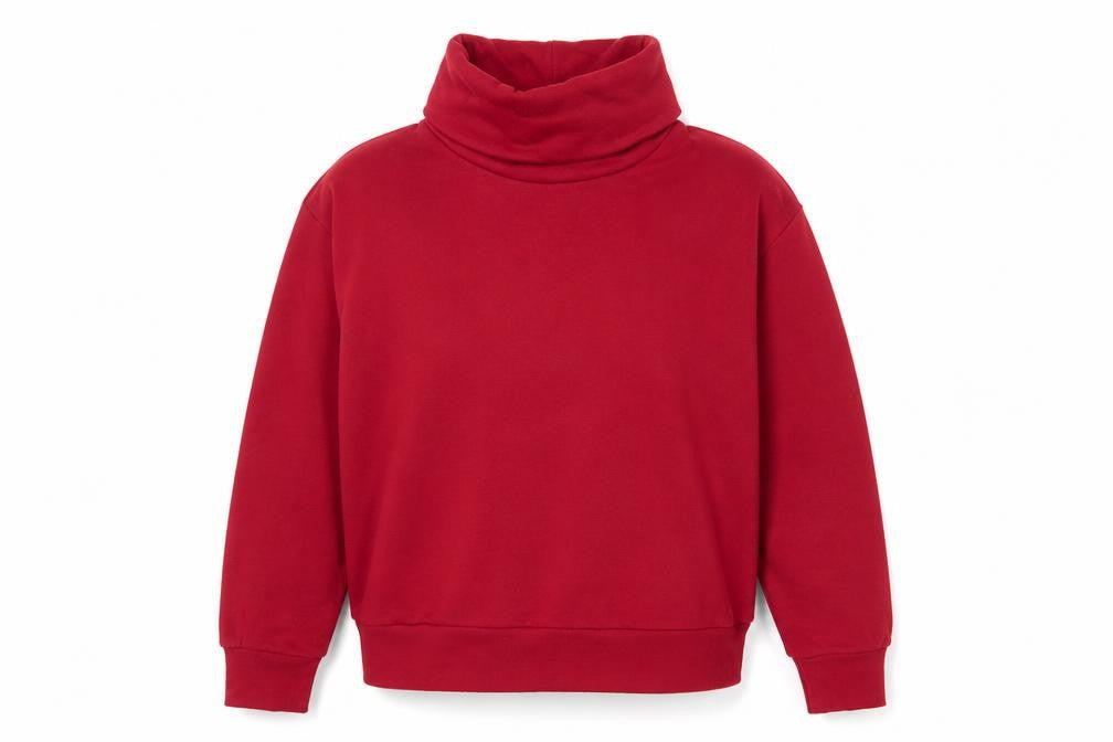Zara Womens Pink Cotton Pullover Sweatshirt Size M Pullover