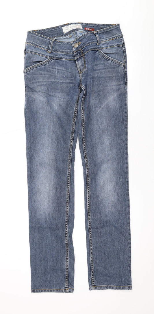 RESERVED Mens Blue Cotton Skinny Jeans Size 31 in L32 in Regular Zip