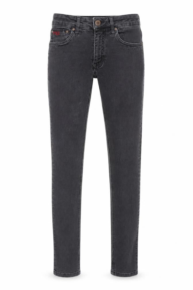 Lot XX Mens Grey Cotton Skinny Jeans Size 28 in L32 in Regular Zip