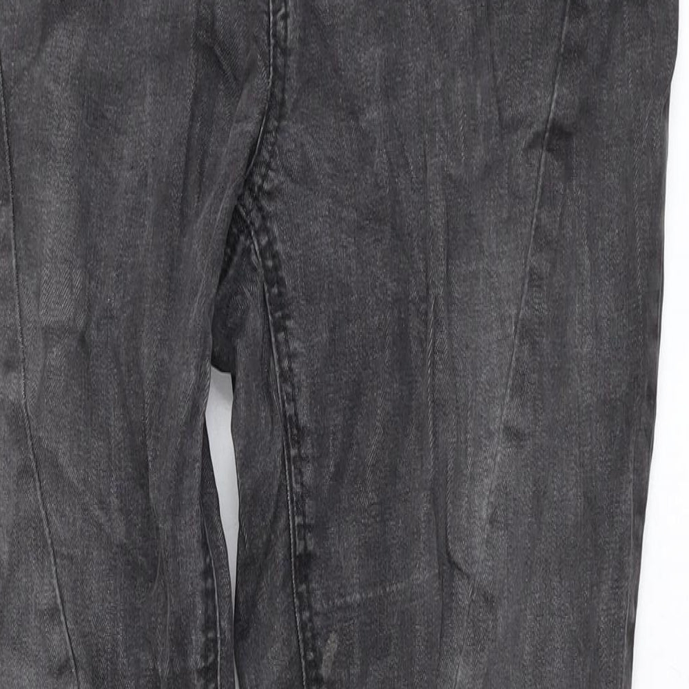 Street One Womens Grey Cotton Skinny Jeans Size 30 L31 in Regular Zip