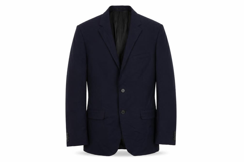 New Look Mens Blue Polyester Jacket Suit Jacket Size 40 Regular