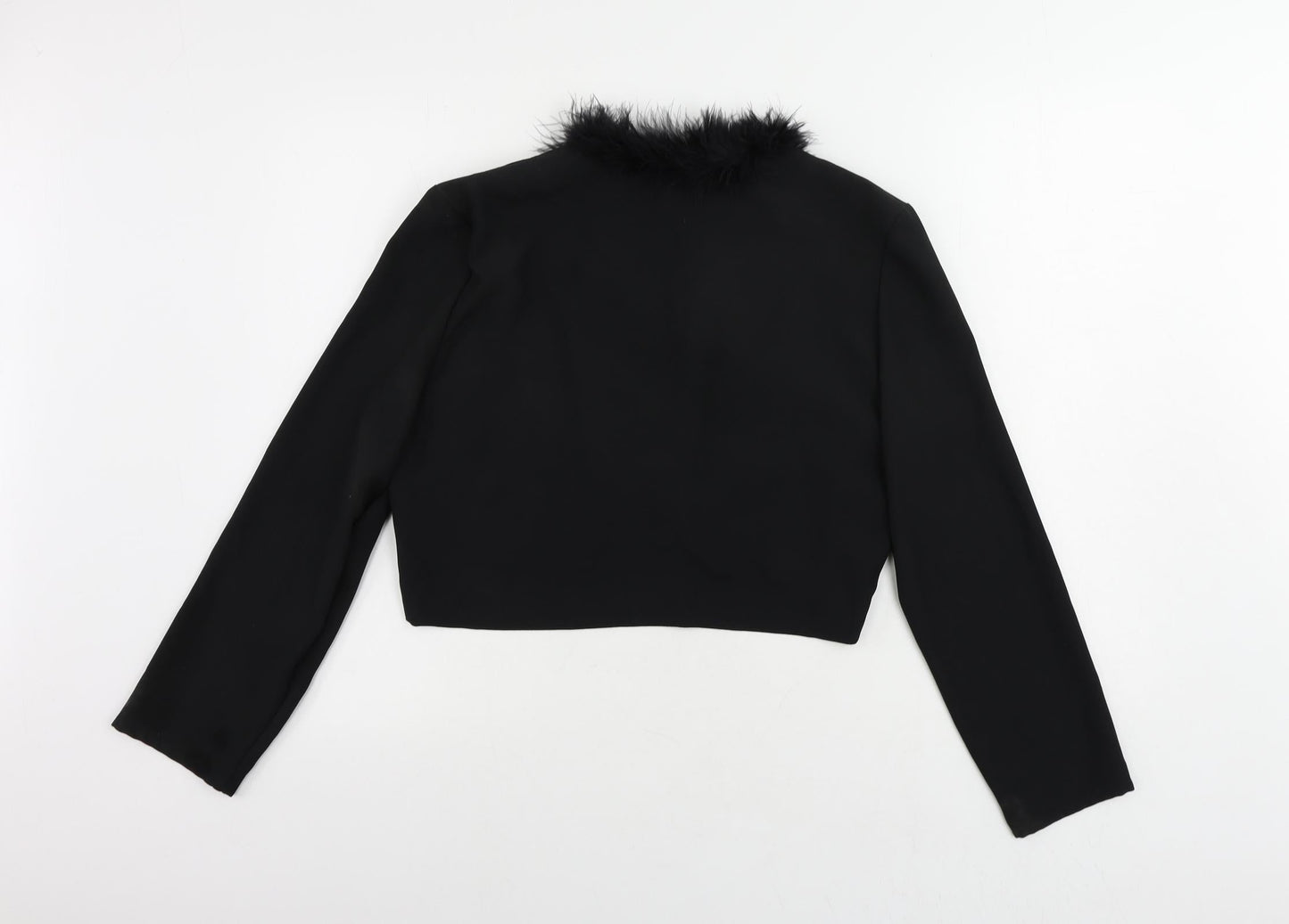 Opera by Richards Womens Black Jacket Size 14 - Open