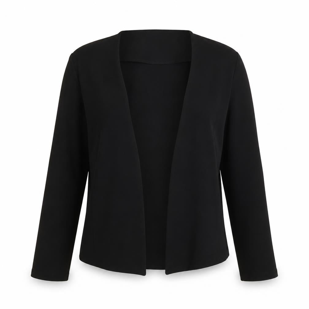 Select Womens Black Polyester Kimono Blouse Size 10 V-Neck