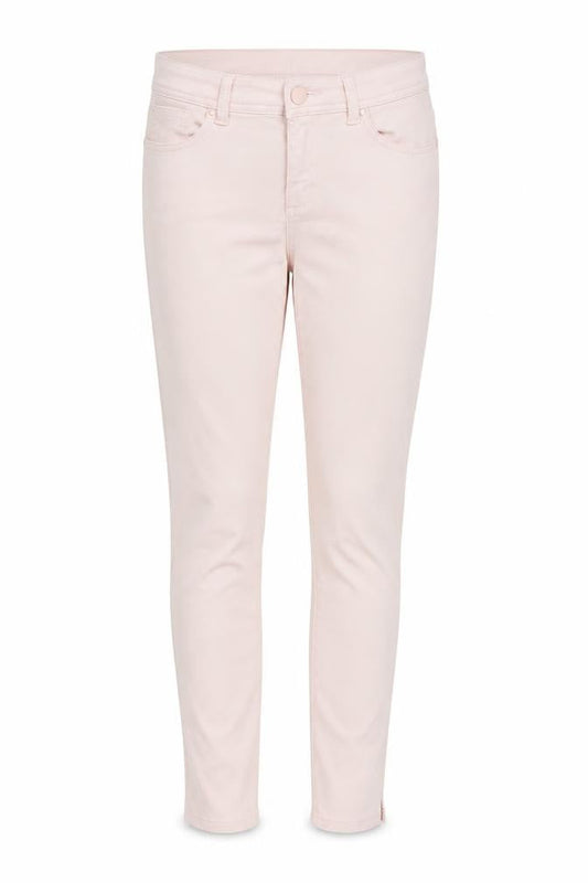 Peacocks Womens Pink Cotton Skinny Jeans Size 10 L25 in Regular Button
