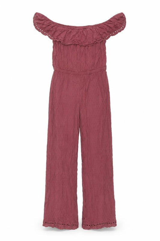 Next Womens Pink Viscose Jumpsuit One-Piece Size 10 Pullover