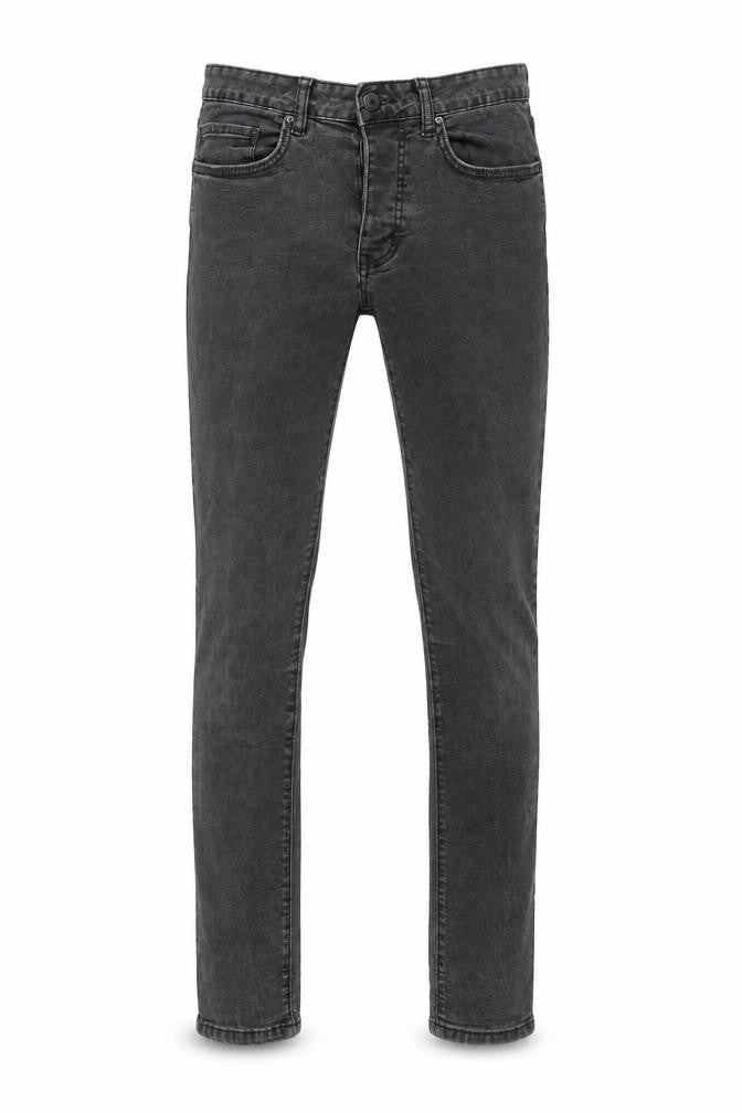 Denim & Co. Mens Black Cotton Skinny Jeans Size 30 in L34 in Regular Button