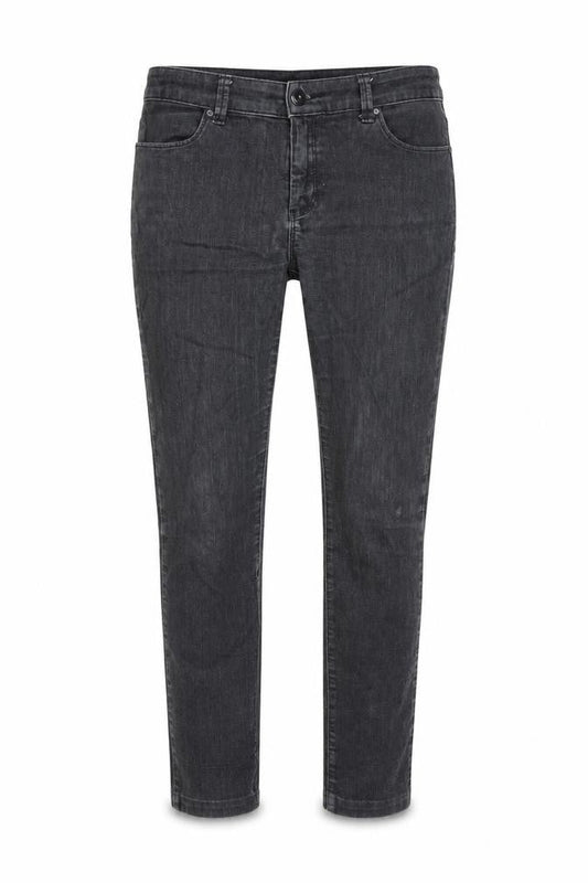 Esprit Womens Grey Cotton Skinny Jeans Size 10 L28 in Regular Zip - Sequin Detail