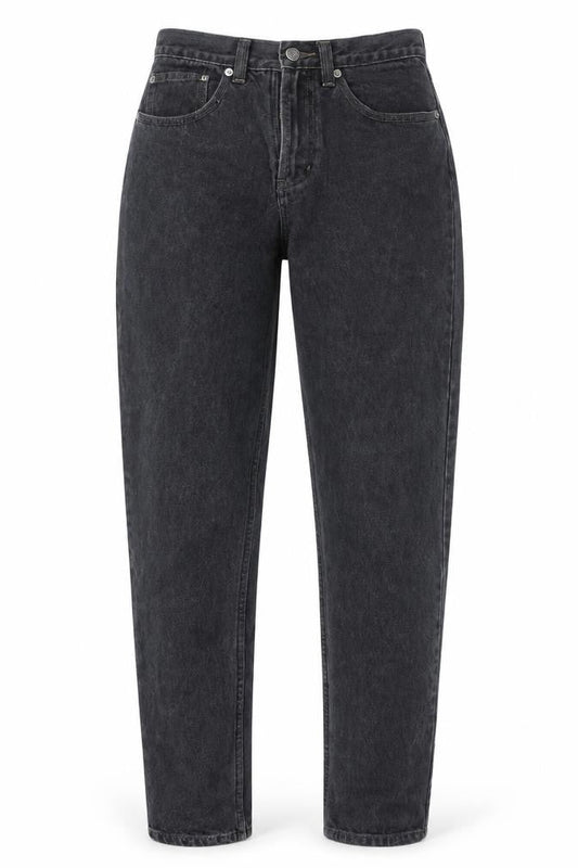 Gap Womens Blue Cotton Tapered Jeans Size 6 L31 in Regular Zip