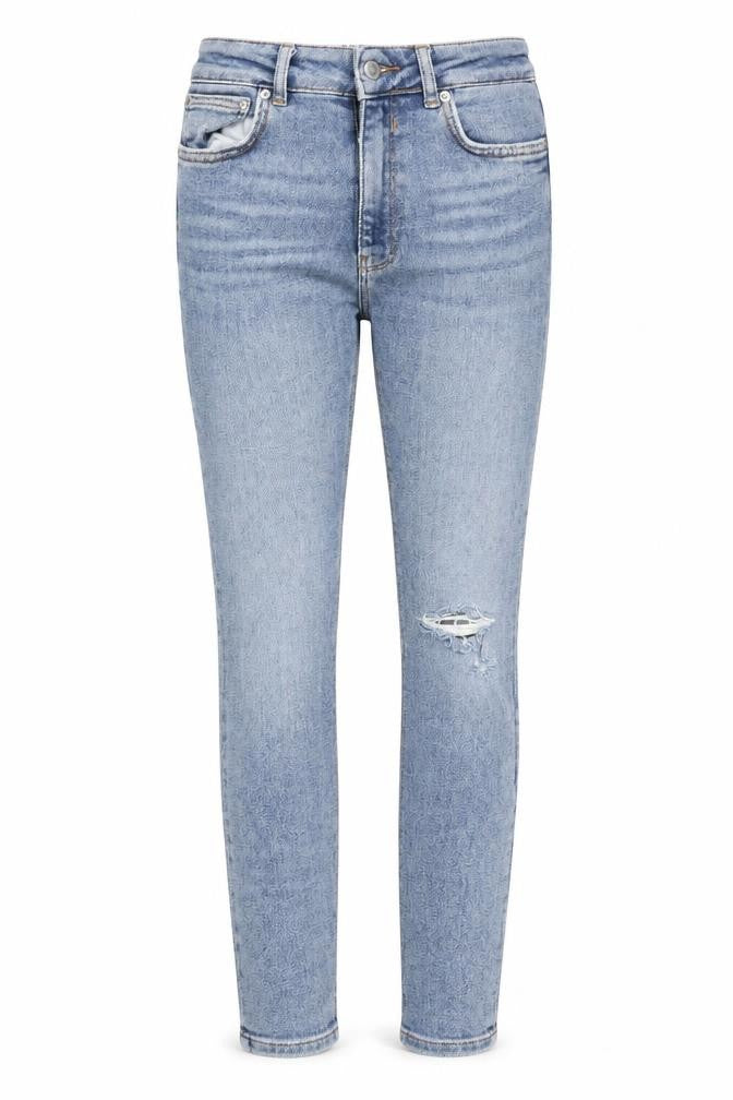 Zara Womens Blue Cotton Skinny Jeans Size 8 L27 in Regular Zip