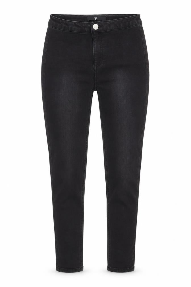 Very Womens Black Cotton Skinny Jeans Size 26 in L26 in Regular Zip