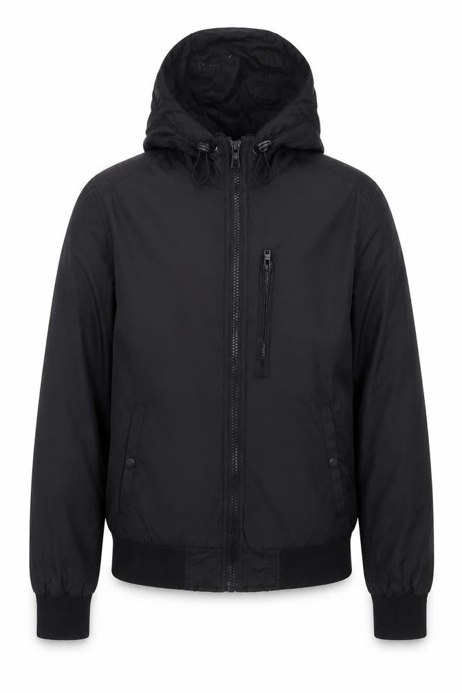 ASOS Mens Black Jacket Size XS Zip - Zip Pockets