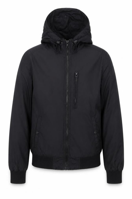ASOS Mens Black Jacket Size XS Zip - Zip Pockets