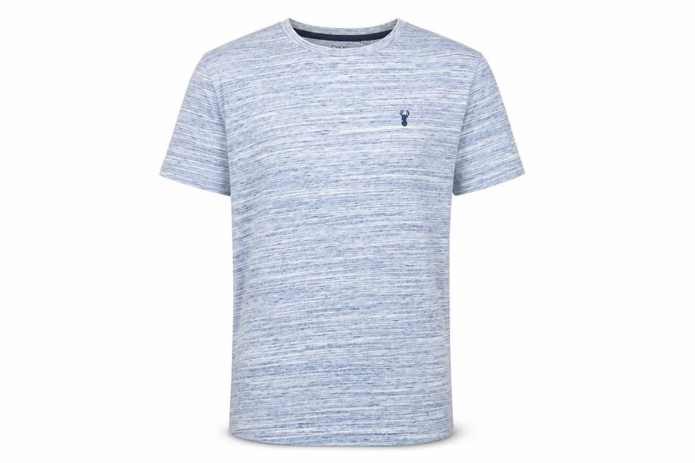 Next Mens Blue Cotton T-Shirt Size XS Crew Neck
