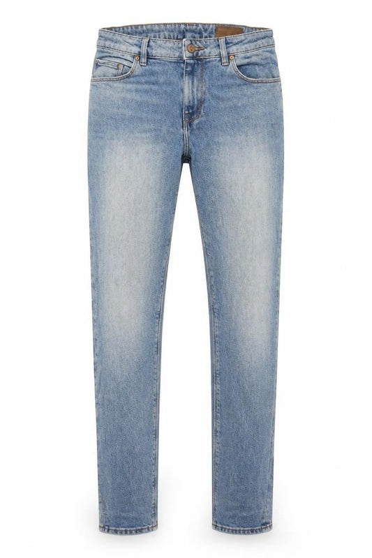 ASOS Mens Blue Cotton Skinny Jeans Size 30 in L32 in Regular Zip