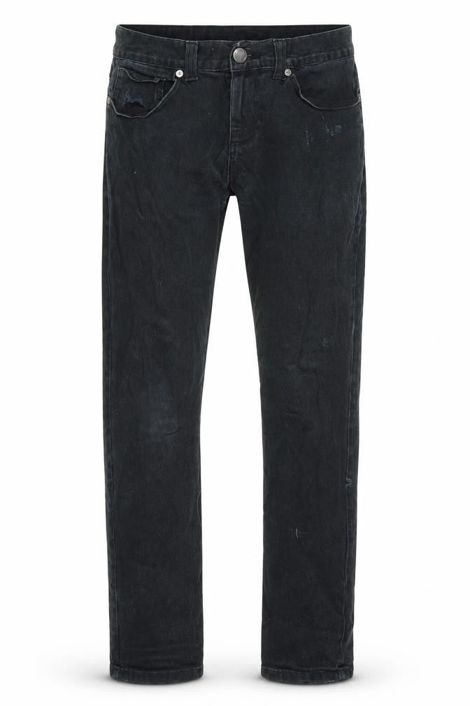 Denim & Co. Mens Black Cotton Skinny Jeans Size 30 in L30 in Regular Zip