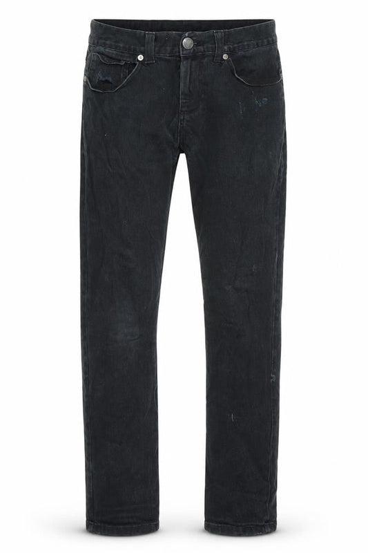 Denim & Co. Mens Black Cotton Skinny Jeans Size 30 in L30 in Regular Zip