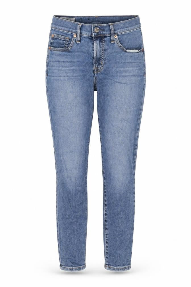 Gap Womens Blue Cotton Skinny Jeans Size 29 in L22 in Regular Zip