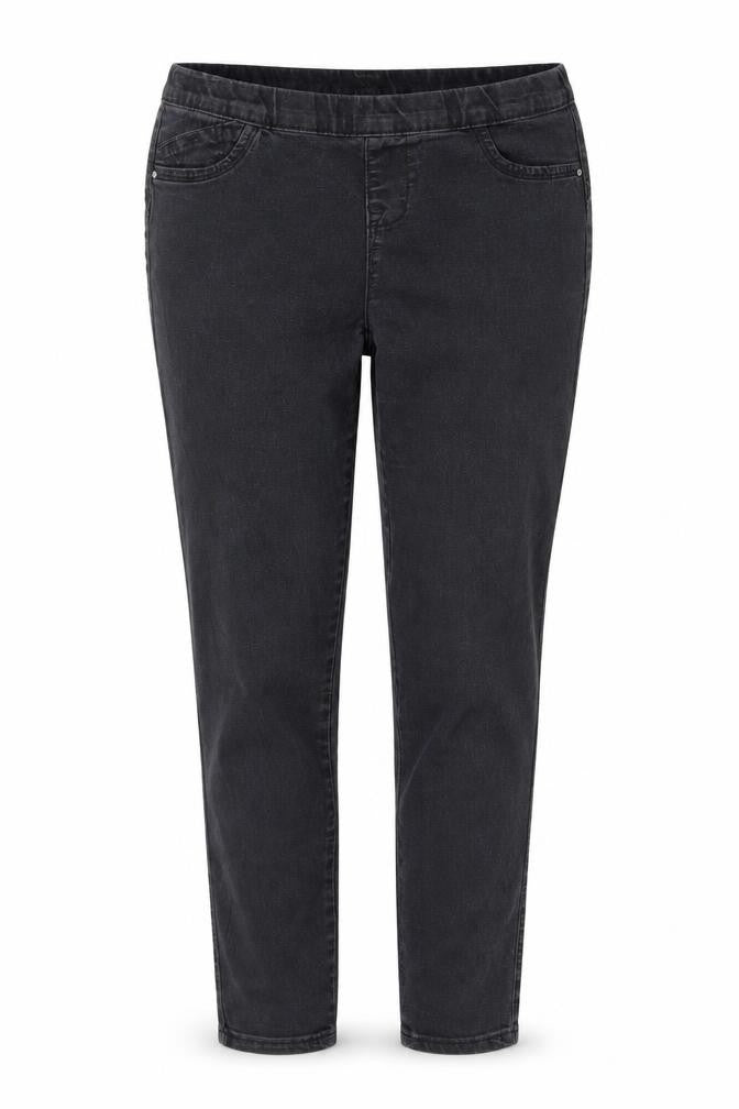 Denim & Co. Womens Black Cotton Jegging Jeans Size 10 L28 in Regular