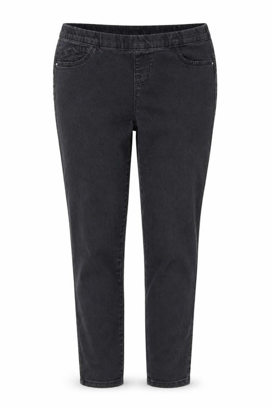 Denim & Co. Womens Black Cotton Jegging Jeans Size 10 L28 in Regular