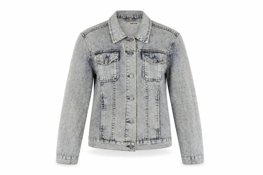Topshop Womens Blue Jacket Size 10 Button