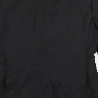 Next Mens Grey Wool Jacket Suit Jacket Size 38 Regular