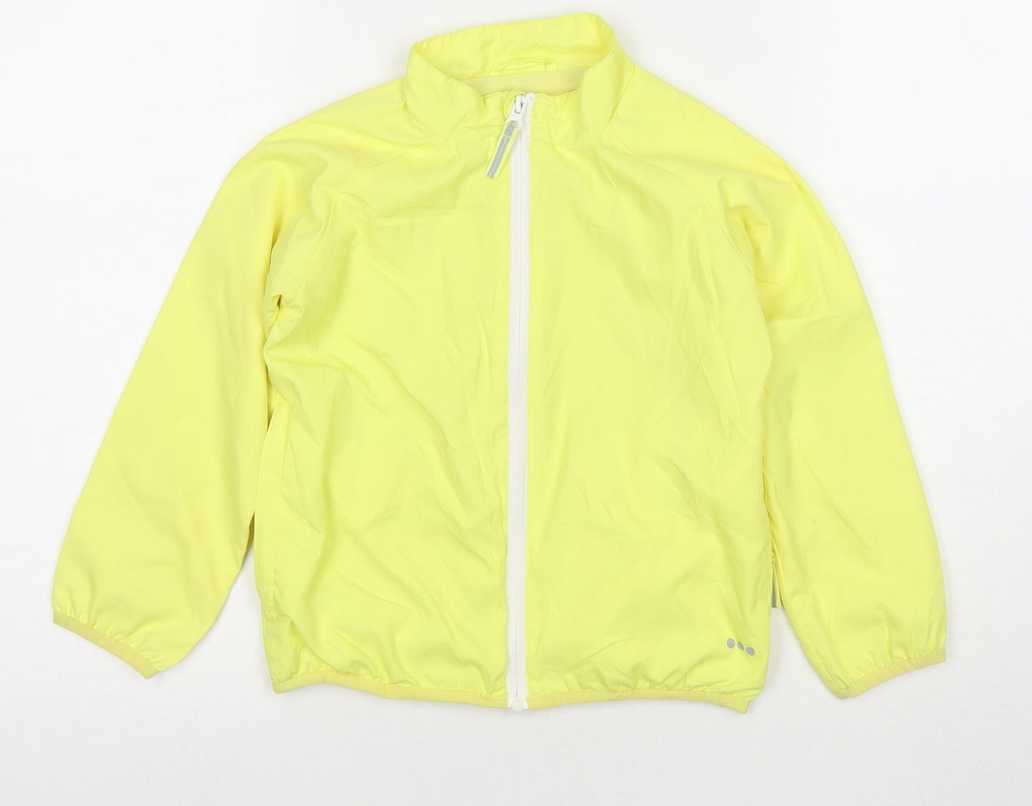 John Lewis Girls Yellow Jacket Size 6 Years Zip