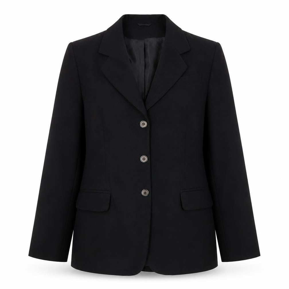 Bonmarché Womens Black Jacket Blazer Size 6 Button