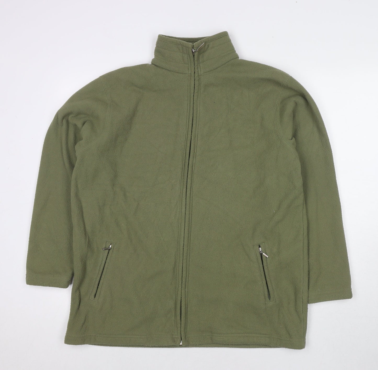 Bonmarché Mens Green Jacket Size M Zip