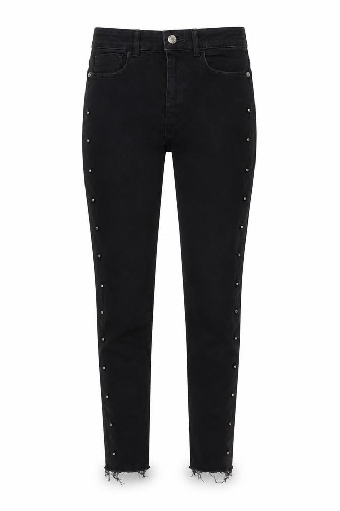 Zara Womens Black Cotton Skinny Jeans Size 6 L27 in Regular Button
