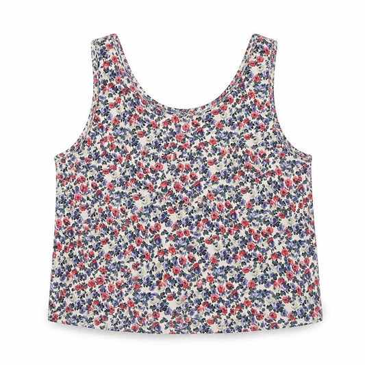 New Look Womens Multicoloured Floral Polyester Camisole Blouse Size 10 Scoop Neck