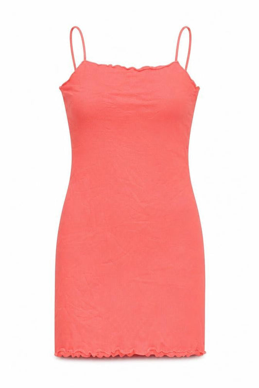 Mango Womens Pink Polyamide Mini Size S Square Neck Pullover