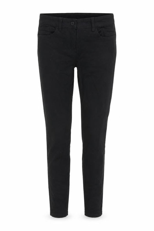 Next Womens Black Cotton Skinny Jeans Size 10 L28 in Regular Zip