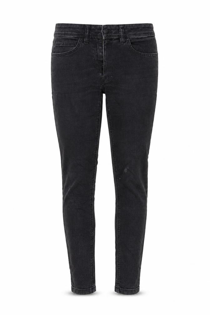 Next Womens Black Cotton Skinny Jeans Size 8 L30 in Regular Zip