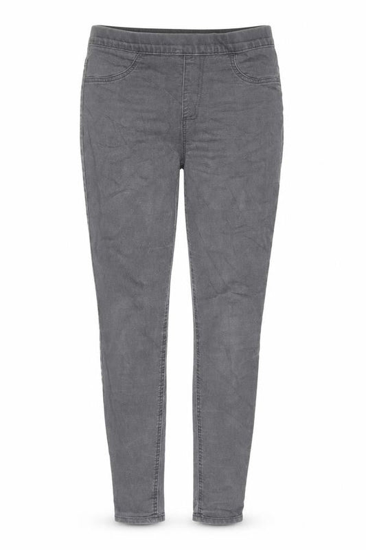 Marks & Spencer Womens Grey Cotton Jegging Jeans Size 12 L28 in Regular