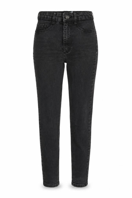 Zara Womens Black Cotton Skinny Jeans Size 6 L27 in Regular Zip