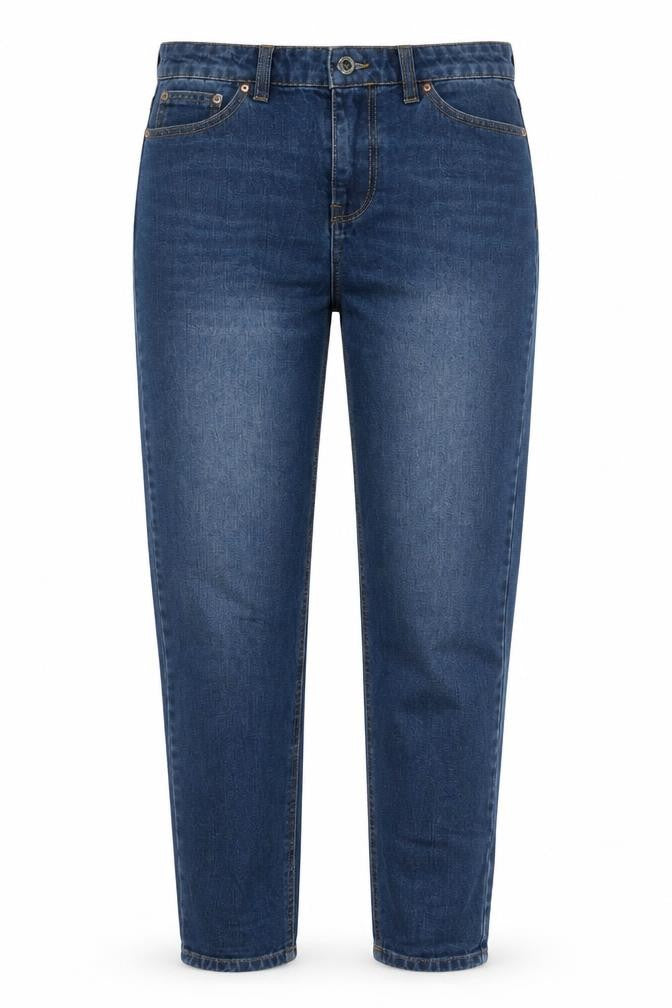 Urban Bliss Womens Blue Cotton Straight Jeans Size 8 L29 in Regular Zip