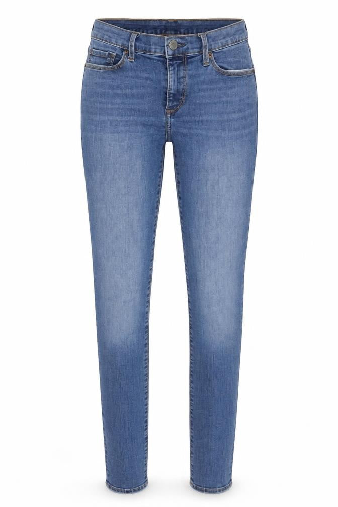Gap Womens Blue Cotton Skinny Jeans Size 26 in L32 in Regular Zip