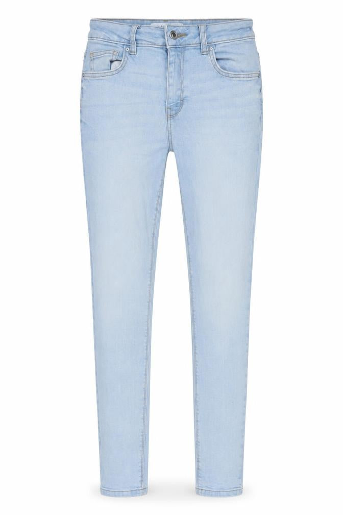 Denim & Co. Womens Blue Cotton Skinny Jeans Size 10 L29 in Regular Zip