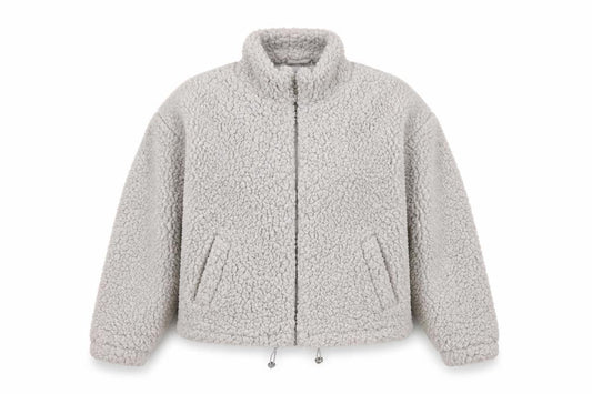 New Look Womens Grey Jacket Size S Zip