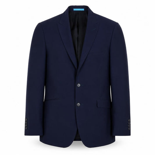 ONESIX5IVE Mens Blue Polyester Jacket Blazer Size 40 Regular