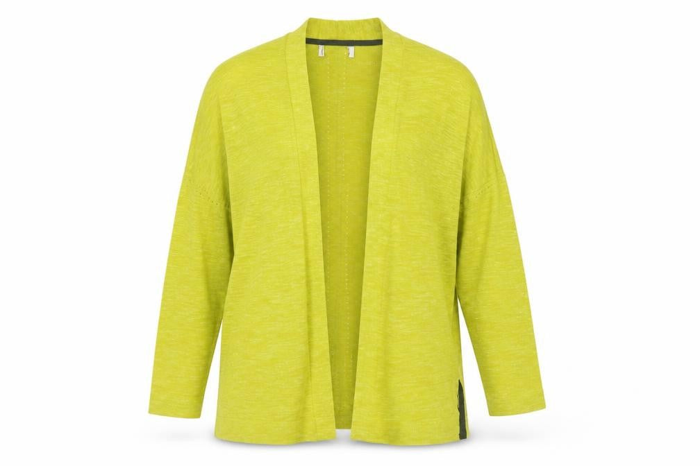 NEXT Womens Green V-Neck Acrylic Cape Jumper Size 10