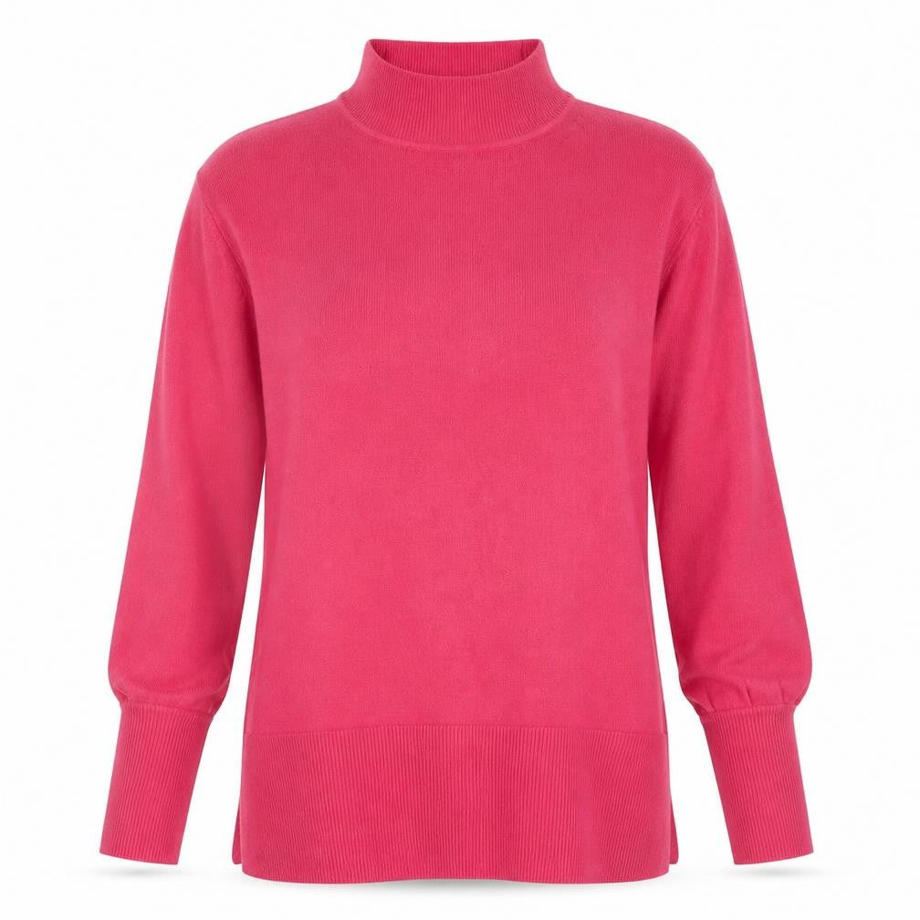 Marks & Spencer Womens Pink Round Neck Acrylic Pullover Jumper Size L