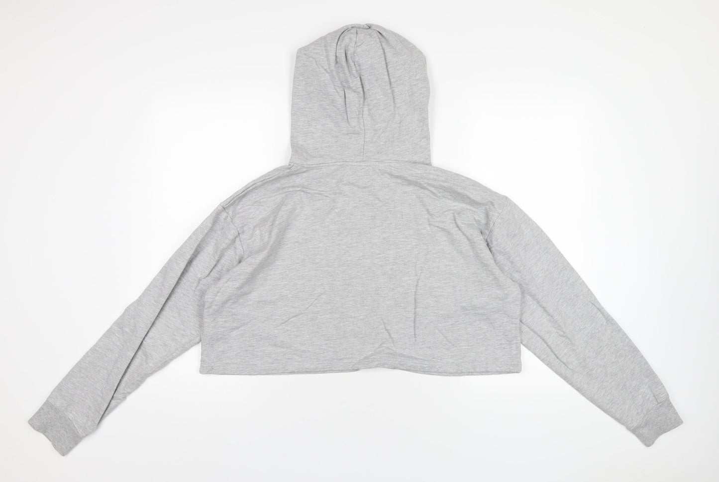 Friends Womens Grey Cotton Pullover Hoodie Size 12 Pullover