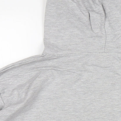 Friends Womens Grey Cotton Pullover Hoodie Size 12 Pullover