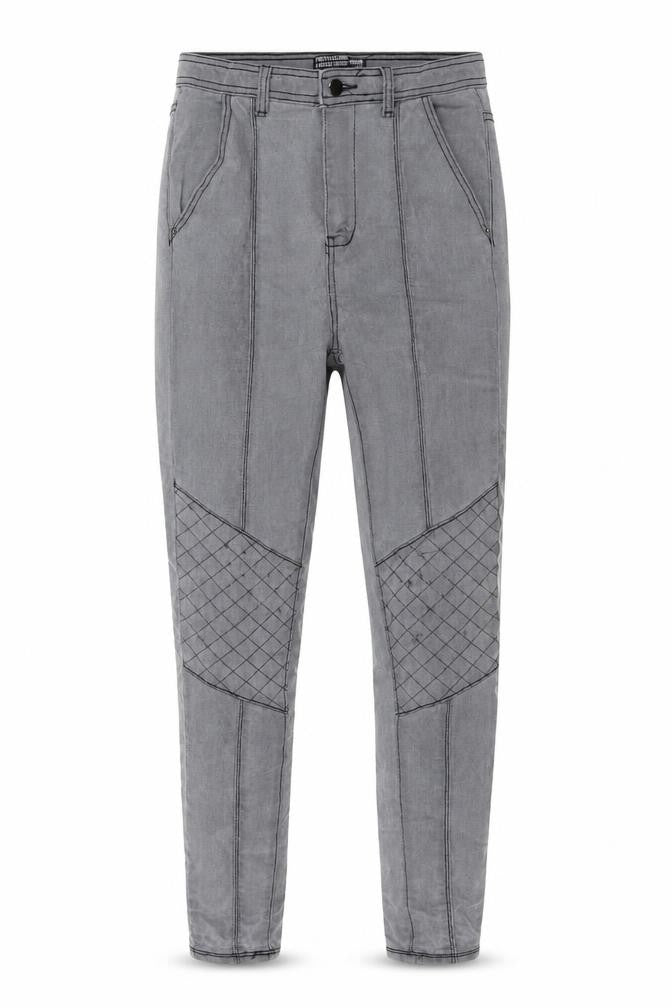 PRETTYLITTLETHING Womens Grey Cotton Skinny Jeans Size 10 L27 in Regular Button