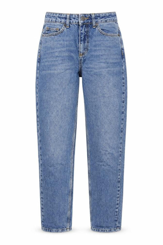 BDG Womens Blue Cotton Mom Jeans Size 24 in L29 in Regular Button